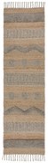 Behúň vo svetlosivej a prírodnej farbe 60x230 cm Medina – Flair Rugs