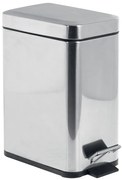 Aqualine Aqualine, SIMPLE LINE odpadkový kôš obdĺžnikový 5 l, nerez lesk, GAQ005