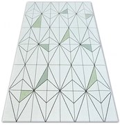 Koberec COLOR 19447/062 Romby Trojuholníky krém