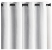 Biely zamatový dimout záves 140x270 cm Eyelets – Restilo