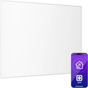 Klarstein Wonderwall 960 Smart, infračervený ohrievač, 80 x 120 cm, 960 W, týždenný časovač, IP24, biely