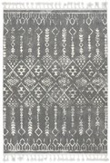 Koberec Karof 2619A jasno sivý / bielý