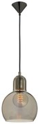 ACA DECOR Závesné stropné svietidlo BLOOM max. 40W/E27/230V/IP20, čierne