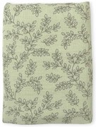 A Little Lovely Company - Mušelínová osuška XL, leaves - sage