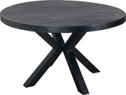 XXXLutz JEDÁLENSKÝ STÔL, mangové drevo, čierna, 130/130/76 cm P & B - Stoly - 002641004701