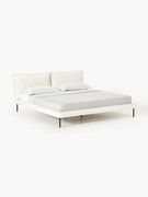 Čalúnená buklé posteľ Amelia