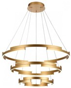 Redo 01-3181 - LED Stmievateľný luster na lanku CASTLE LED/80W/230V zlatá