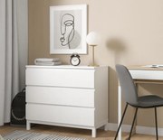 Moderná komoda Eva biela 100cm