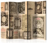 Artgeist Paraván - Vintage Books II [Room Dividers]
