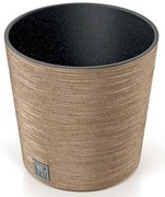 Kvetináč Furu okrúhly Low Eco Wood 250 – natura eco