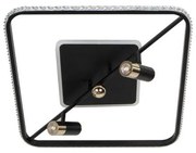 LED Stmievateľné stropné svietidlo LED/70W/230V 3000-6500K čierna + diaľkové ovládanie