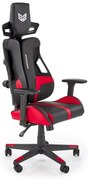 Kancelářské křeslo NITRO černé/červené