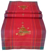 Obrus Vianočný stromček 40x140 cm