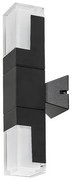 Rabalux 77127 vonkajšie nástenné LED svietidlo Darwas, 12 W, 12 W