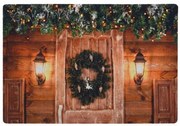 Vianočná rohožka RUSTIC WELCOME 38x58 cm - viac variantov Varianta: Veniec