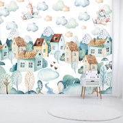 Fototapeta - Na dedine (147x102 cm)