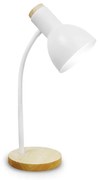Platinet Stolná lampa MARMA 1xE27/60W/230V biela/kaučukovník PL0600