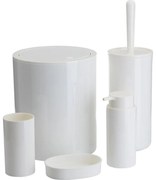 Kúpeľňový set CARMEN 5 ks biela