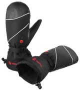 Bezdoteku Vyhrievané rukavice palčiaky Savior pánske čierne veľ. L