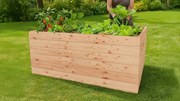 Vysoký záhon duglaska, drevo, 200 × 100 × 72,5 cm