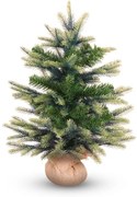 Adal Umelý vianočný stromček 60 cm, Penny Spruce s 2D a 3D ihličím v jutovom obale