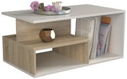 Konferenčný stolík PRIMA dub sonoma/biely