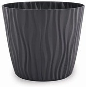 Kvetináč Sahara 18x16h 3,1lt Antracit Sa18