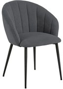 Jídelní křeslo Daniella antracitové