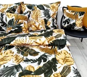 INTERMEDIC SK Posteľná obliečka Jungle GREY 200x220/2x 70x90 cm