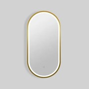 Zrkadlo so senzorom SAT Aurum 40x80 cm brúsené zlato SATZAUR4080BZ
