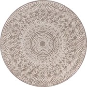 Okrúhly koberec Jeans 120 cm, taupe%