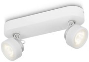 Philips 53272/31/16 - LED bodové svietidlo RIMUS 2xLED/3W/230V