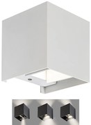 Rabalux 7397 - Vonkajšie nástenné svietidlo SOLIN 1xG9/42W/230V IP54 biela