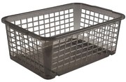 Nastaviteľný kôš veľký 30x20 sivý transpa. 30x20x11 827