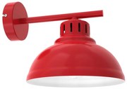 Nástenná lampa SVEN 1xE27/15W/230V červená