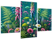 Obraz - Lúčne kvety (90x60 cm)