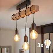 Eglo 43511 - LED Prisadený luster TOWNSHEND 3xE27/60W/230V