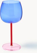 Ručne fúkané poháre na červené víno Karisa, 4 ks