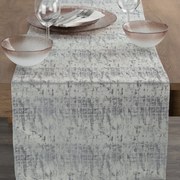 BEHÚŇ NA STÔL ALINA 40X140 CM STRIEBORNÝ