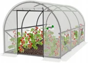 Záhradný fóliovník 2 m x 3 m v bielej farbe