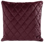 DEKORAČNÁ OBLIEČKA NA VANKÚŠ VELVET27 45X45 CM BORDOVÁ
