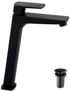 Novaservis Nobless EGO umývadlová batéria s výpusťou čierna 43503,5 43503.5