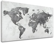 Obraz na plátne MAPA SVETA | rôzne rozmery