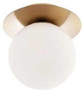 Redo 01-3128 - Stropné svietidlo HAIKU 1xE14/28W/230V pr. 18 cm mosadz