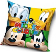 Vankúš Mickey Mouse Colours - motív Disney Gang - 40 x 40 cm
