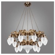 Kemar OW150/P - Luster OURO EAGLE 15xE27/60W + 6xE27/100W/230V