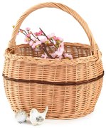 Nákupný kôš prútený Dekle VI.š. 40 x hl. 27 x v. 25/41(cm)