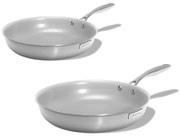 Elmich Sada nerezových panvíc s keramickým povrchom Tria Ceramic 2 ks