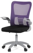 Detská pracovná stolička LUMO — sieťovina, viac farieb Fialová