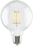 Rabalux LED Filament žiarovka číra G95 E27 7,2 W 806lm 2700K